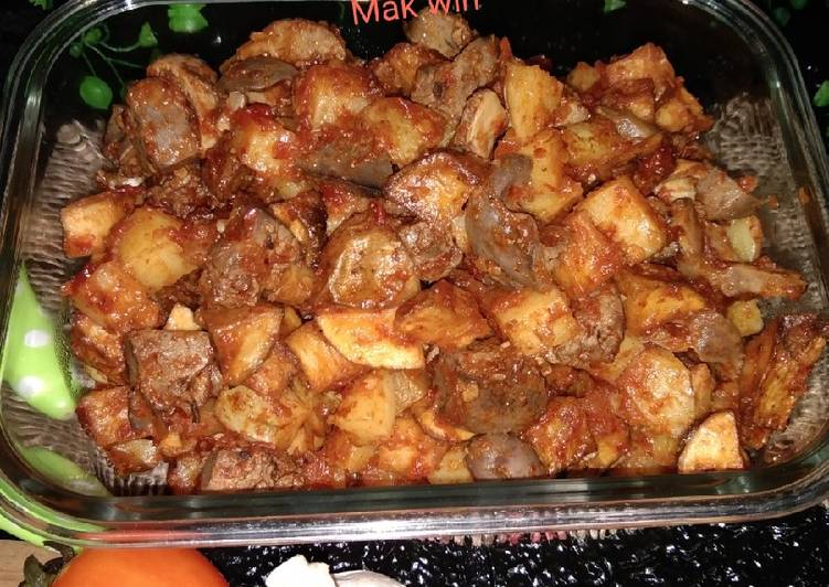 Resep Sambal goreng kentang ati ampela Sederhana