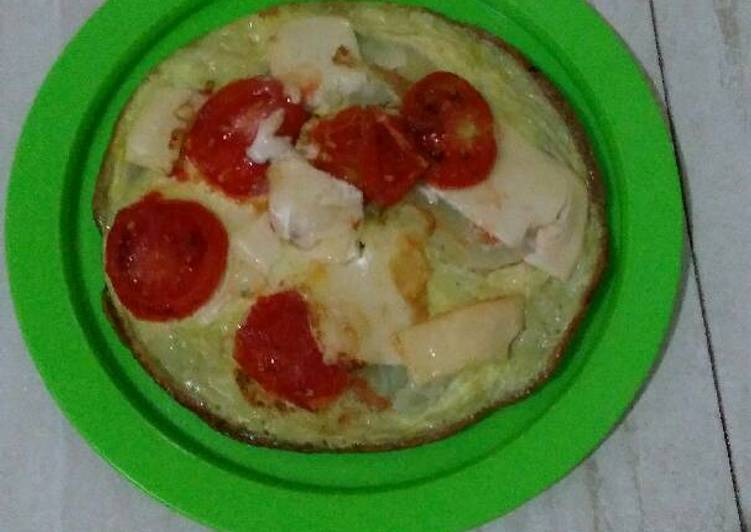 Pizza kentang untuk bayi 12+m