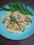262. Tuna creamy garlic butter