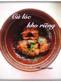 Cá lóc kho riềng