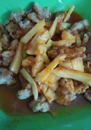 Foto resep Ayam Goreng Tepung Saus Asam Manis