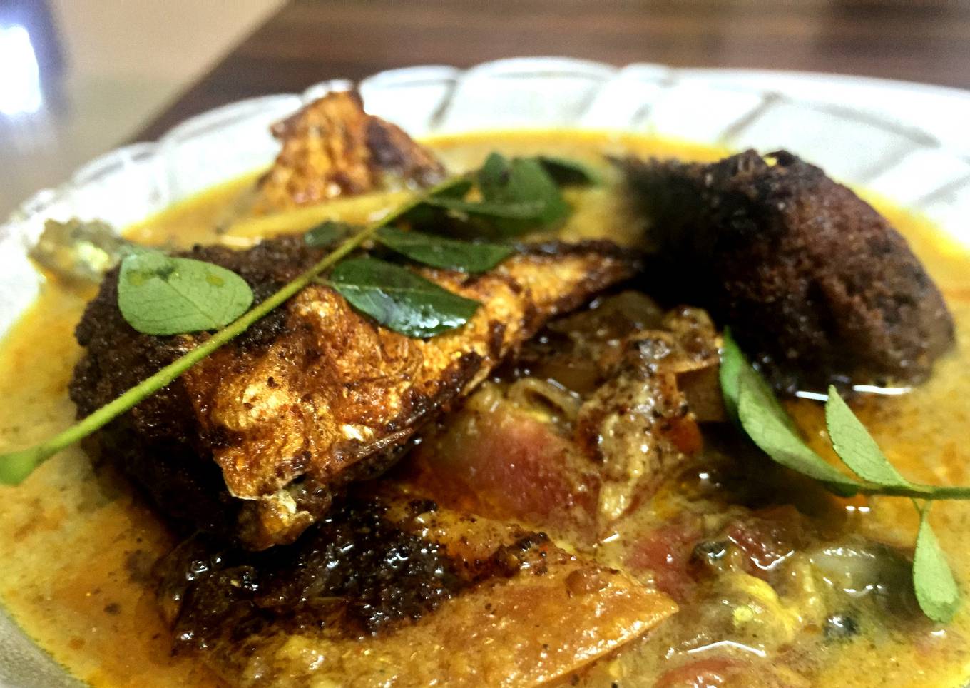 Poricha Meen Curry