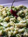 Fusilli Broccoli, acciughe e peperoncino