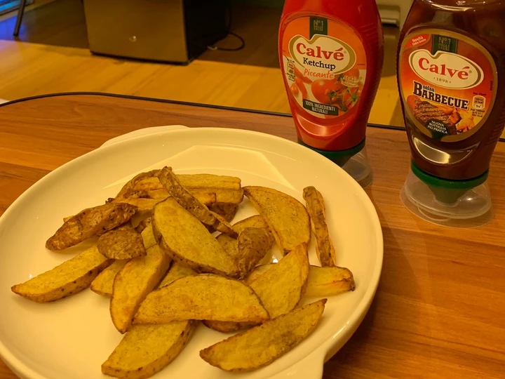 Recipe Air fried potato wedges the Perfect So Delicious