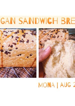 Foto resep Vegan sandwich bread