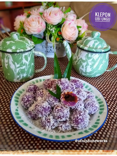 Foto resep Klepon Ubi Ungu