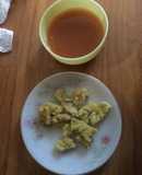 Thịt lợn chiên cùng sốt chua ngọt