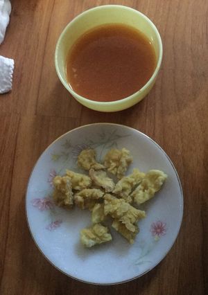 Hình của món Thịt lợn chiên cùng sốt chua ngọt.