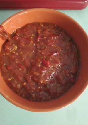 Foto resep Sambal cabe tomat