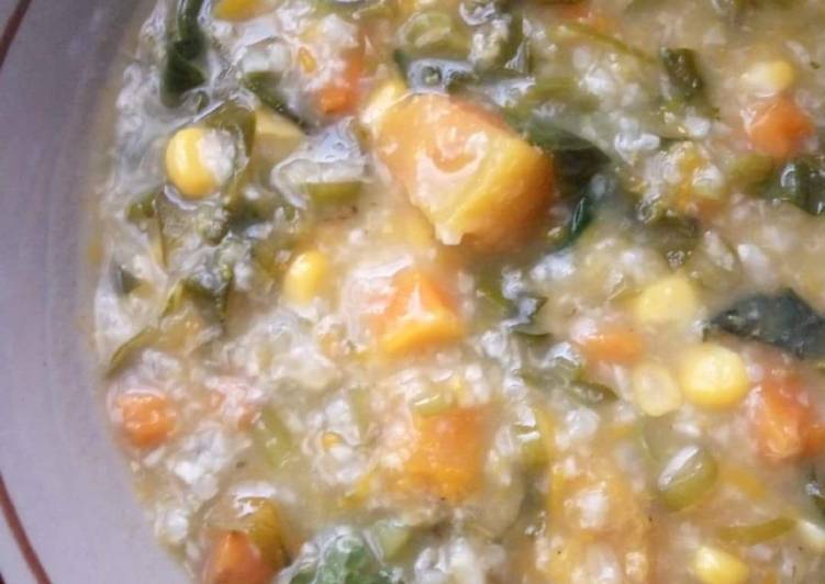 Bahan meracik Bubur Manado (Tinutuan), Lezat