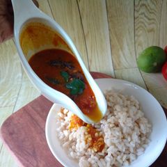 Raw Mango Rasam A picture of Raw Mango Rasam.