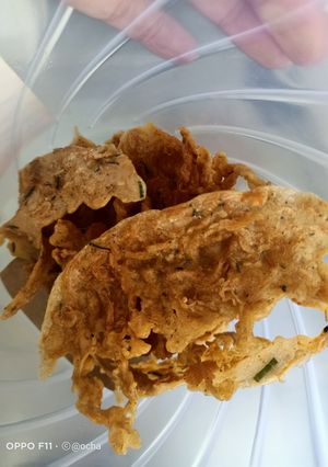 Foto resep Peyek udang rebon renyah, tanpa telur