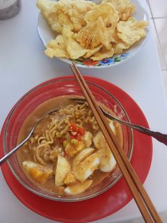Foto resep Mie kuah Medan simple