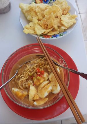 Foto resep Mie kuah Medan simple