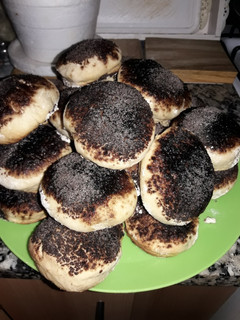 Una foto de Tortitas negras