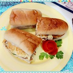 #Anday_Wala_Burger/ #Bun_Kabab!! #RamadanKiTayari A picture of #Anday_Wala_Burger/ #Bun_Kabab!! #RamadanKiTayari.