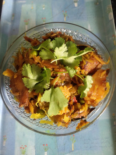 A picture of Cabbage sabji.