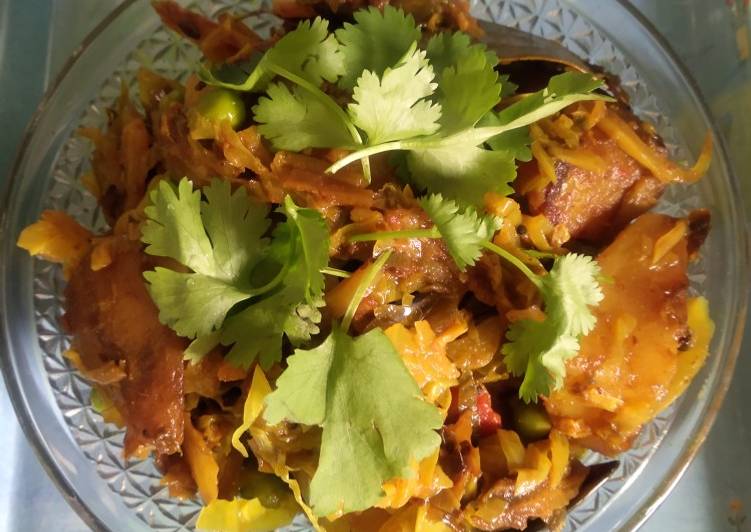 Cabbage sabji