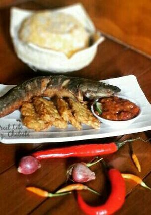 Foto resep Pecel Lele + sambal muantebbbb