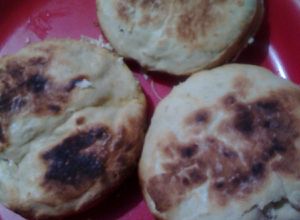 Una foto de Arepas andinas (harina de trigo)
