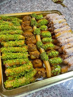 صورة لوصفة بلح الشام المحشي والمقرمش