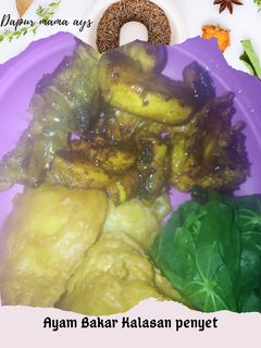Foto resep Ayam Bakar Kalasan (bumbu kuning dan penyet)