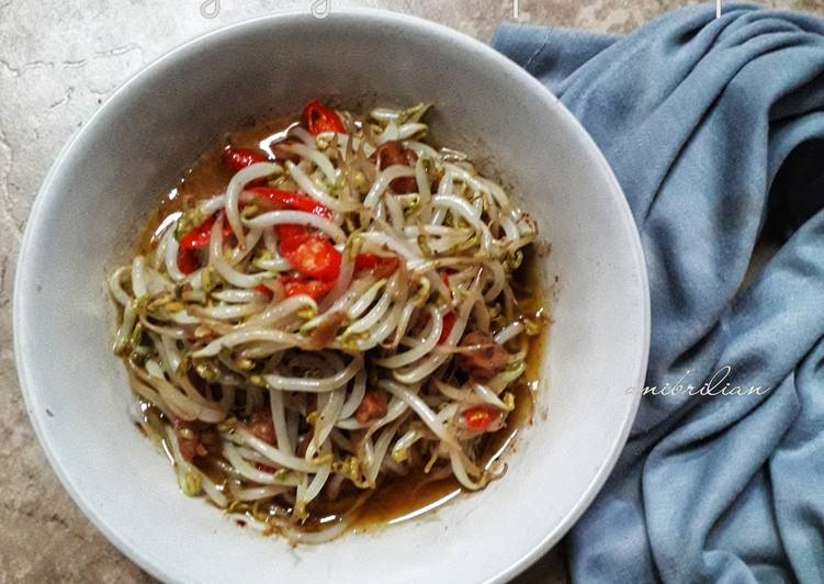 Recipe: Delicious Oseng toge tempe kecap