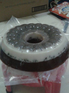 Foto resep Puding lapis coklat & vanila oreo