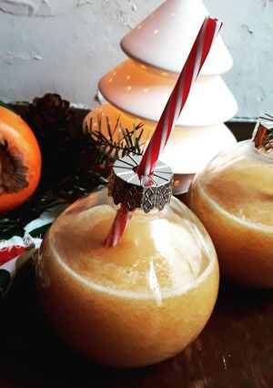 Une photo de ☆Smoothie Kaki aux Épices de Noël☆