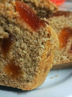Una foto de Budín integral de vainilla y membrillo