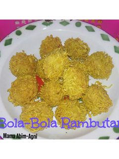 Foto resep Bola Bola Rambutan simpel
