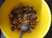 A picture of dry channa
