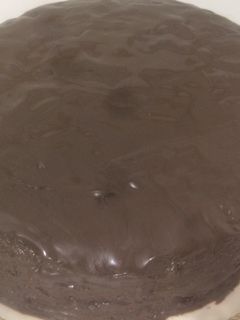 Una foto de Tarta de chocolate rellena de nocilla