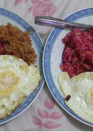 Foto resep Pink Fried Rice