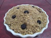 Una foto de postres faciles con peras
