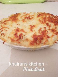 Potatoes fish pie ainihin hoton girkin