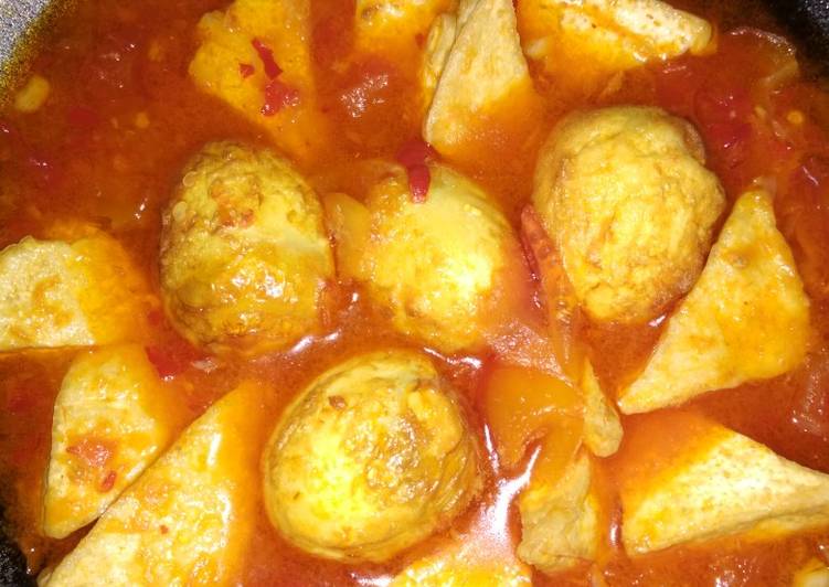 Balado Duo T (Tahu Telur)