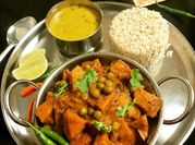 A picture of raw jackfruit curry