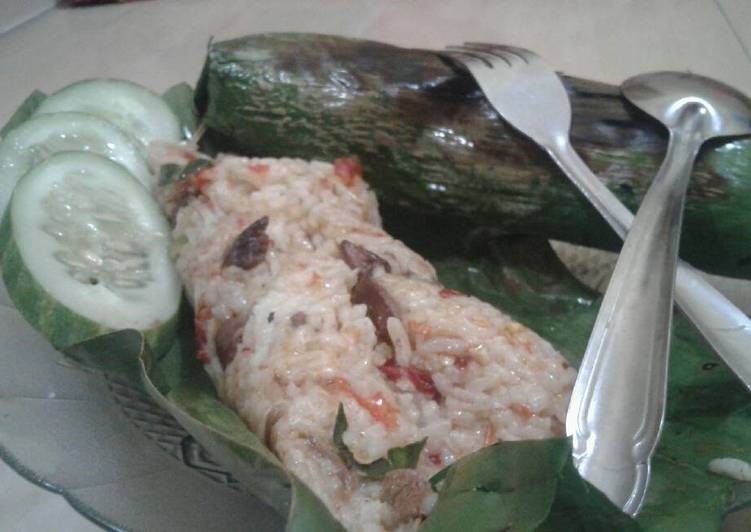 Langkah Membuat Nasi Bakar, Lezat Sekali