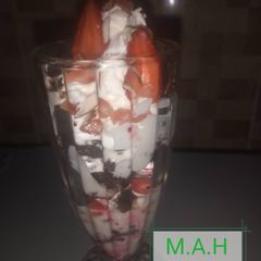 A picture of Berry bomb Trifle.