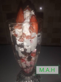 A picture of Berry bomb Trifle.