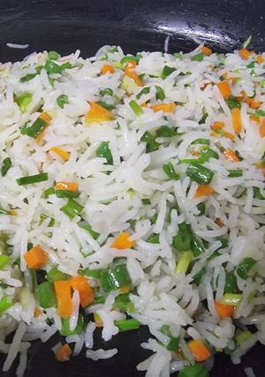 A picture of Fried rice pulao.