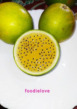 A picture of Orange and sweet lime Jelly.