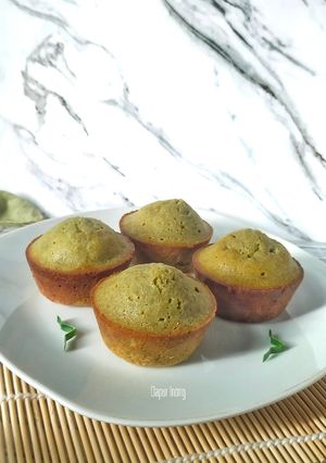 Foto resep Muffin Kelapa Matcha