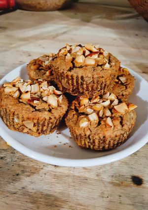 Hình của món Healthy chuối muffin.