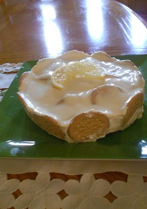 Una foto de Pastel de limón frio