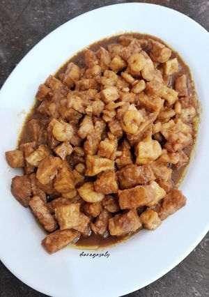 Foto resep Orek Tempe Tahu Udang