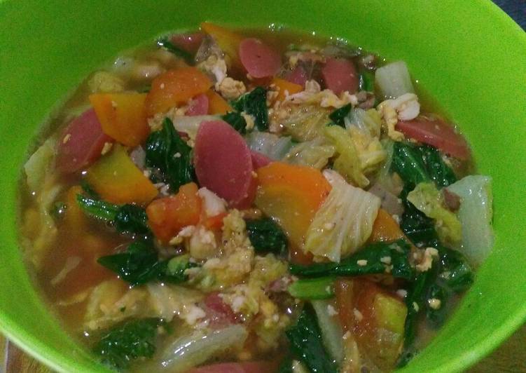 How to Make Super Quick Homemade Cap Cay Kuah