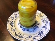 A picture of tumeric onion rings