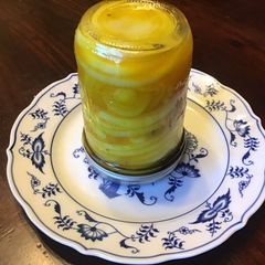 A picture of California Farm Pickled Onion Rings.